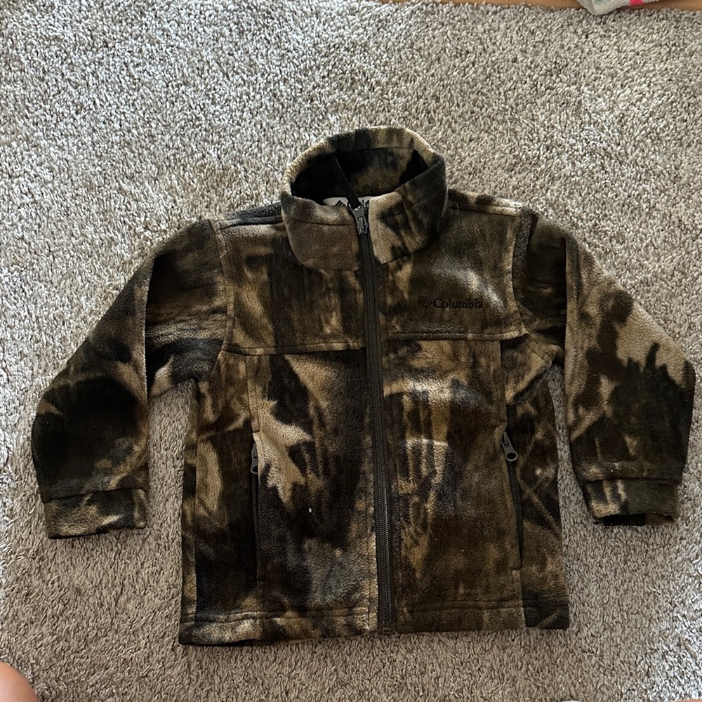 Columbia Kids' Brown Camouflage Puffer Jacket